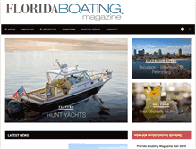 Tablet Screenshot of floridaboatingmag.com